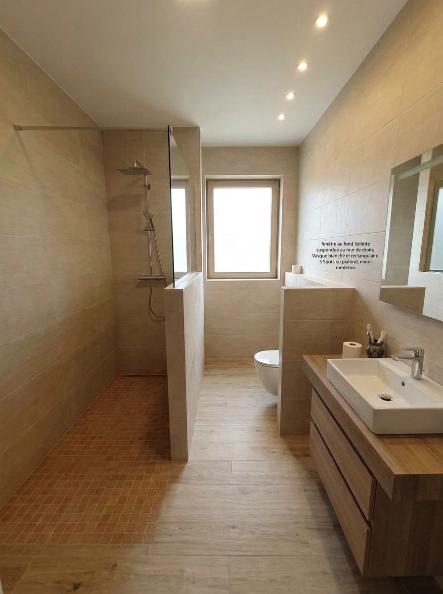 Bathroom interior in no_style style — photo by GenRoom AI