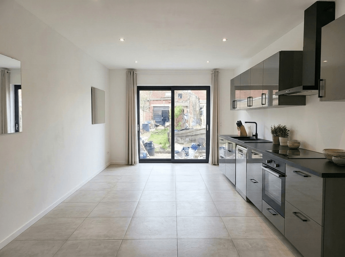 Kitchen interior in no_style style — photo by GenRoom AI