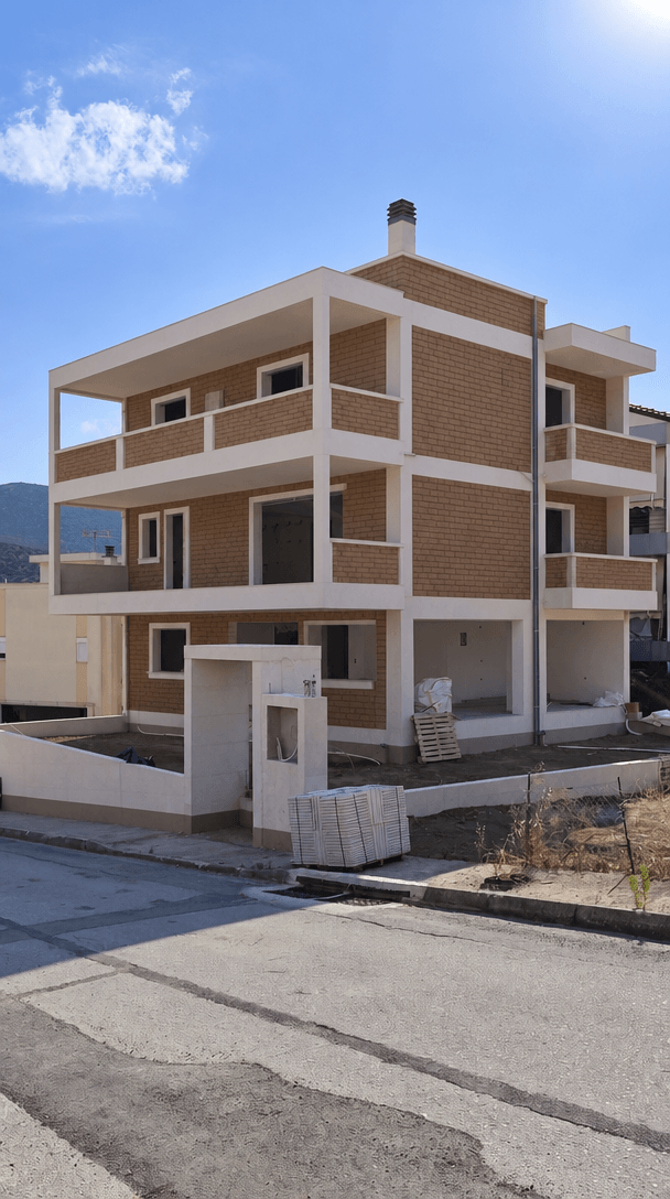 Facade design in Contemporary Facade style — photo by GenRoom AI