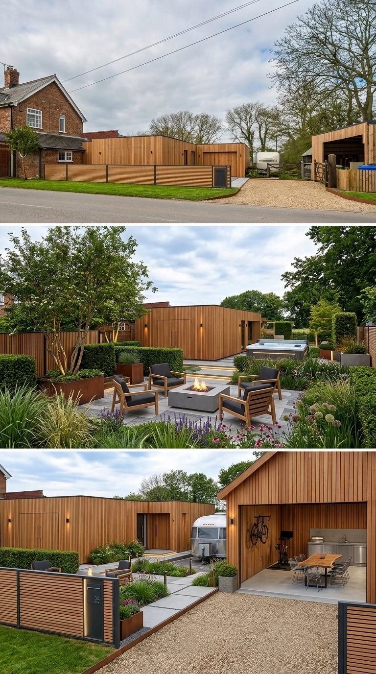 Landscape design in Contemporary Yard style — Yard by GenRoom AI