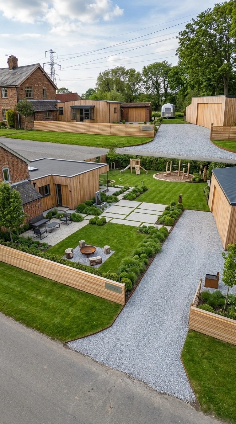 Landscape design in Minimalist Yard style — Yard by GenRoom AI