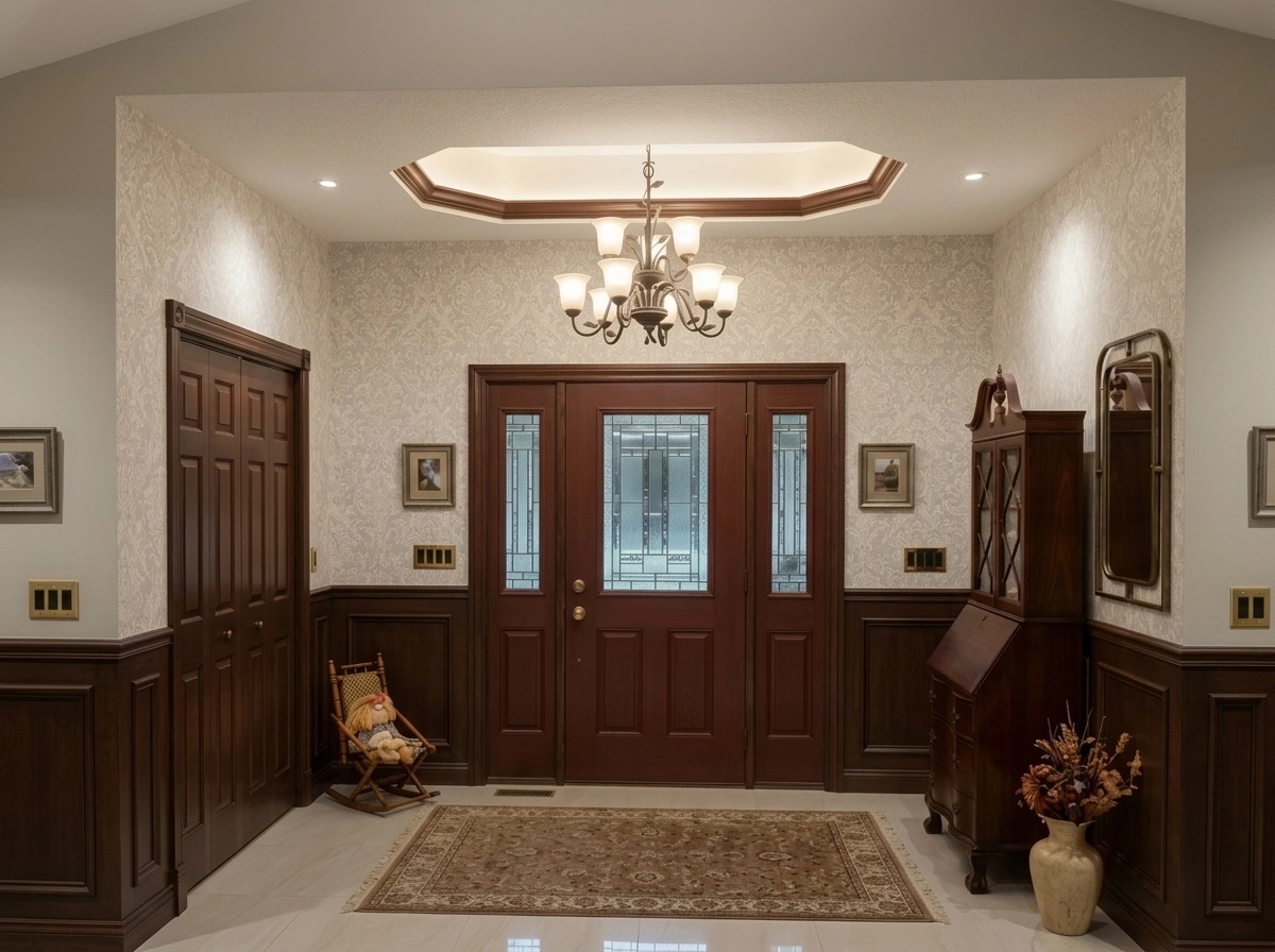 Interior design in Transitional style — Hallway by GenRoom AI