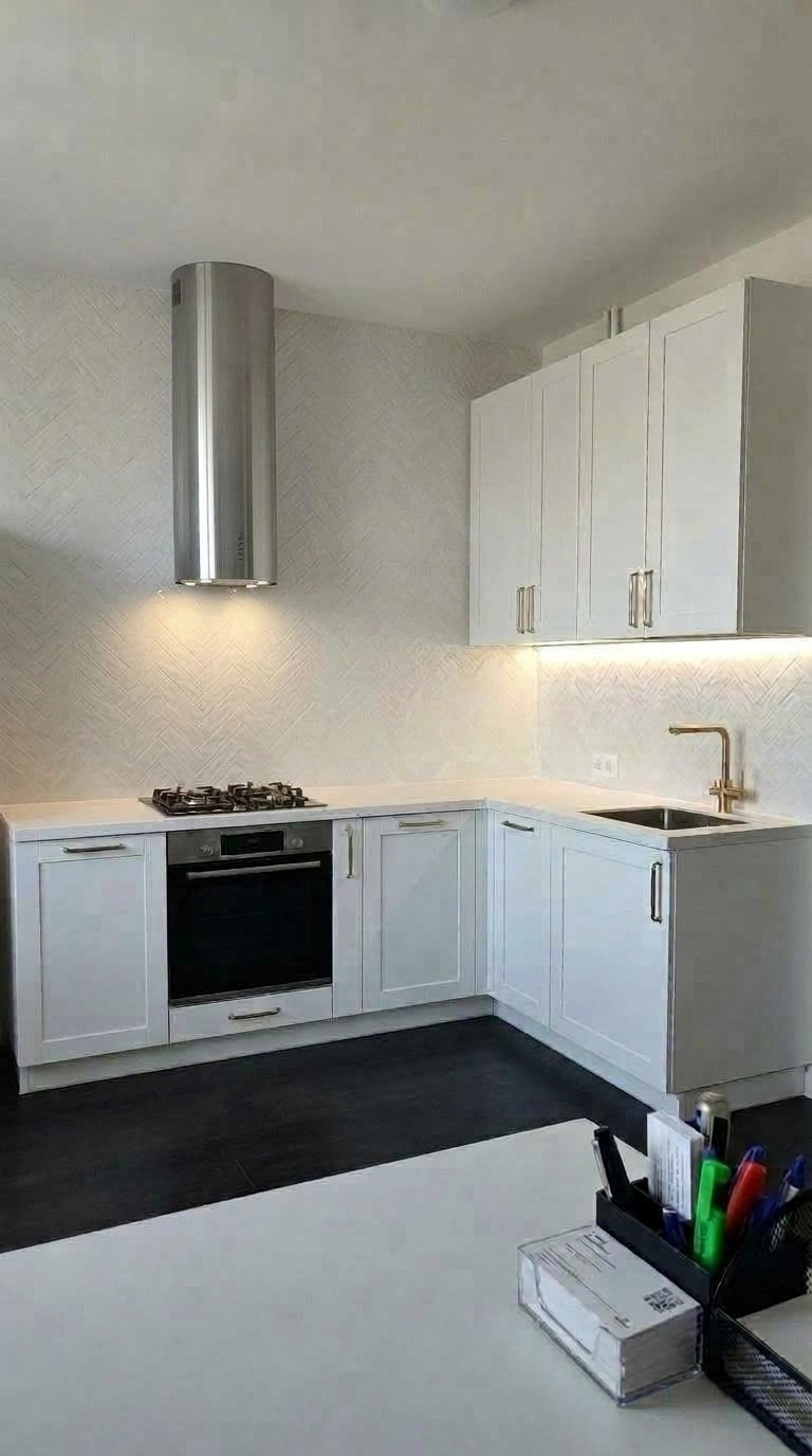 Kitchen interior in no_style style — photo by GenRoom AI