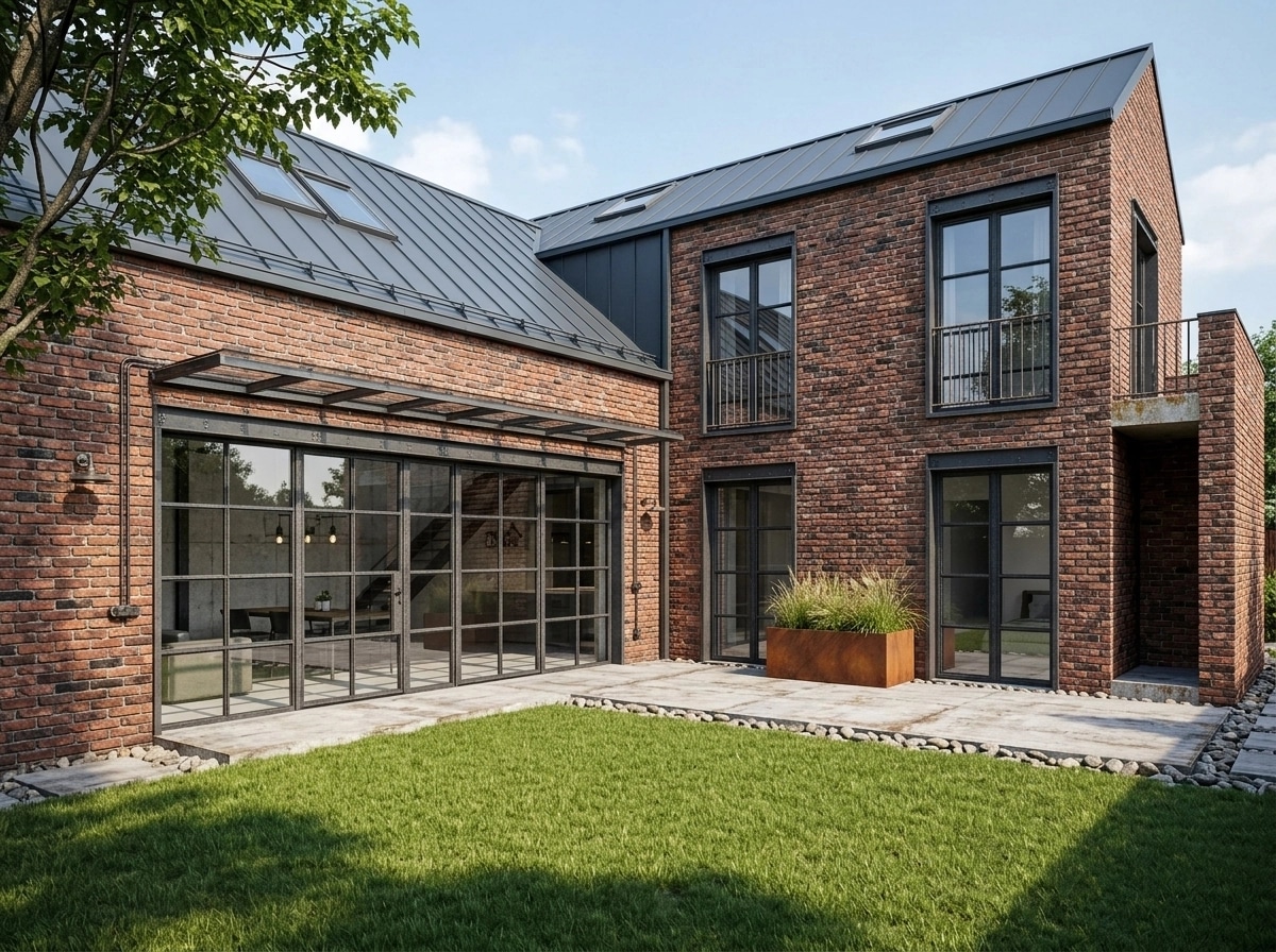 Facade design in Loft Facade style — Facade by GenRoom AI