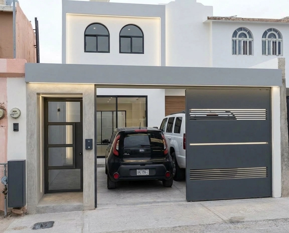 Facade design in Minimalist Facade style — Facade by GenRoom AI