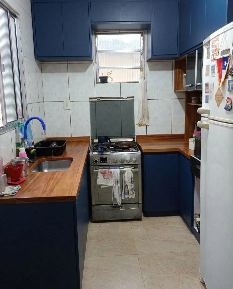 Kitchen interior in no_style style — photo by GenRoom AI