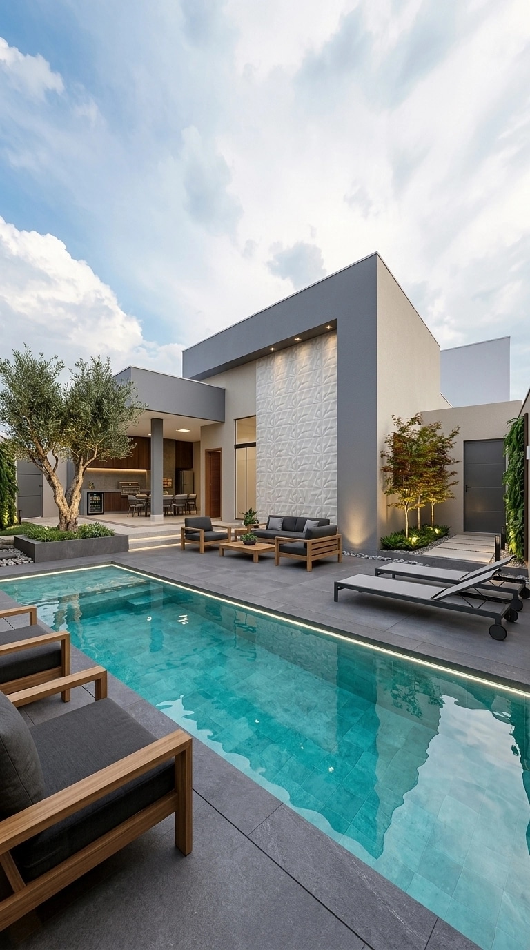 Contemporary Yard Yard design — yard photo by GenRoom AI
