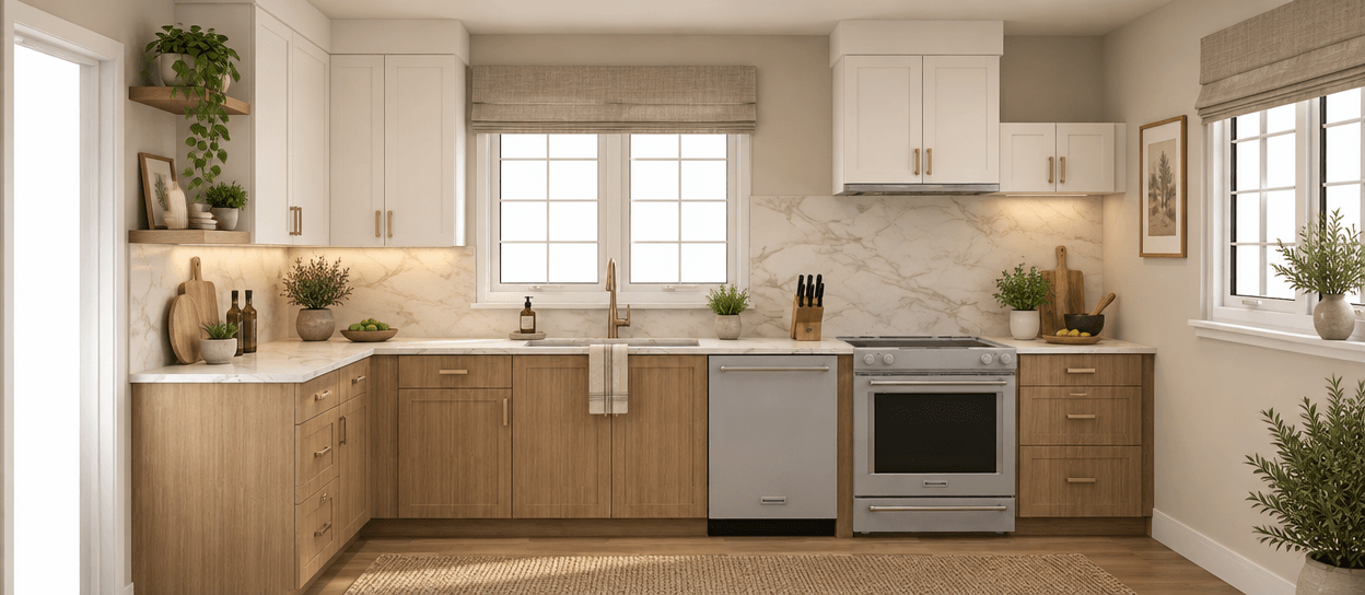 Contemporary Kitchen design — interior photo by GenRoom AI