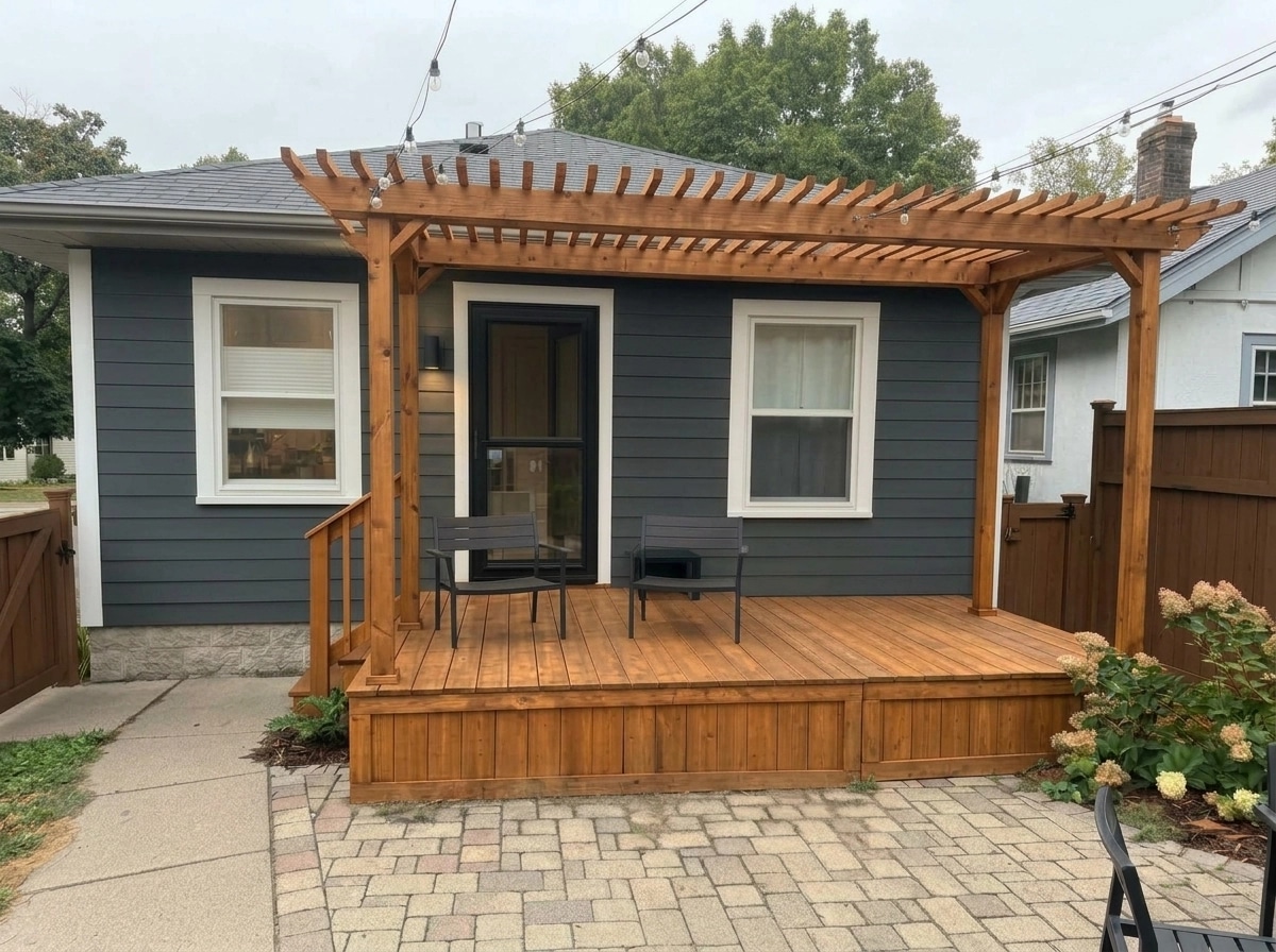 Yard design in no_style style — photo by GenRoom AI