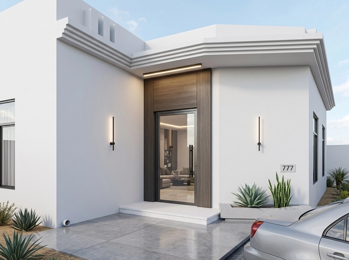 Contemporary Facade Facade design — facade photo by GenRoom AI