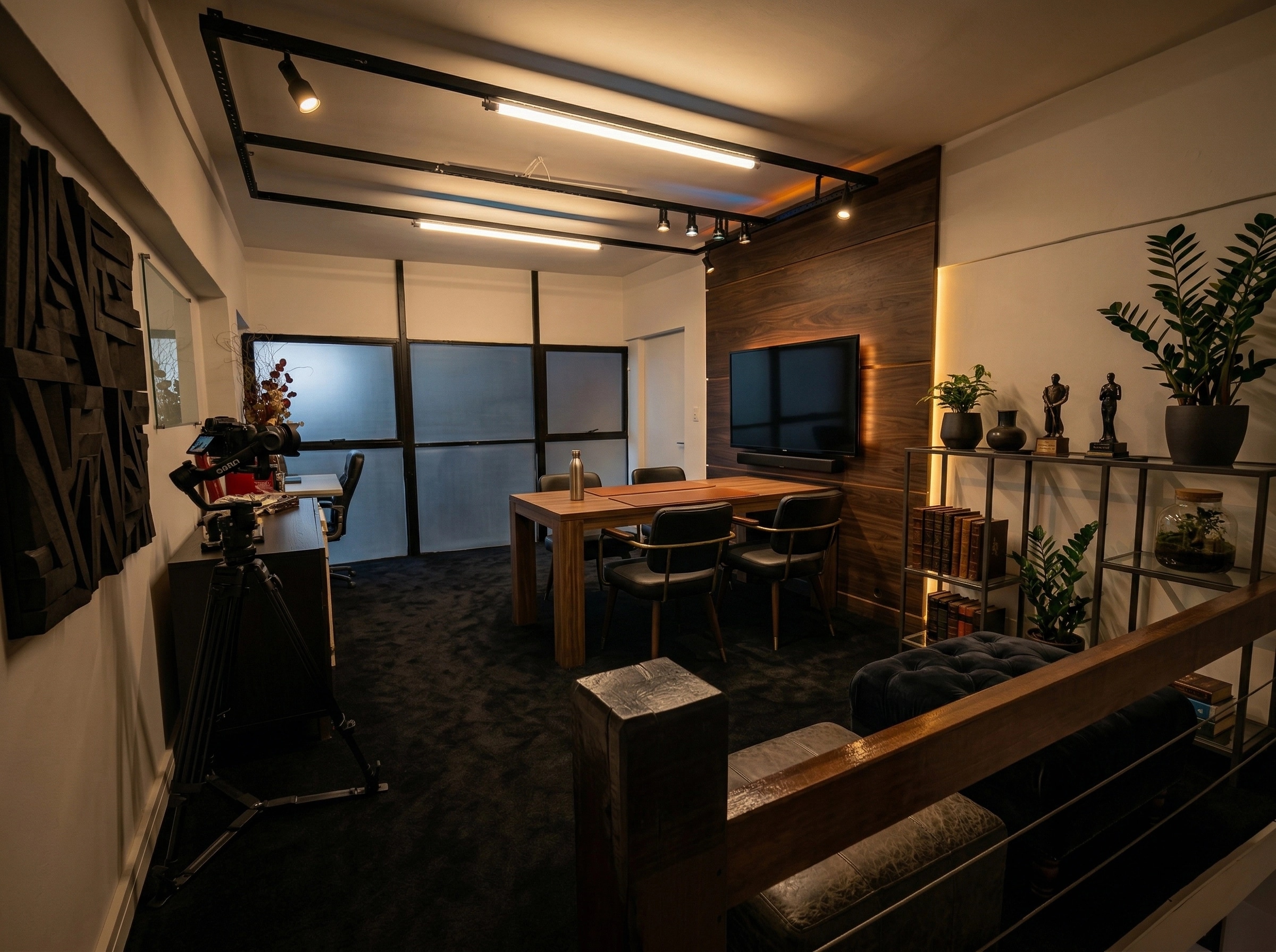 Loft / Industrial Ofis design — interior photo by GenRoom AI