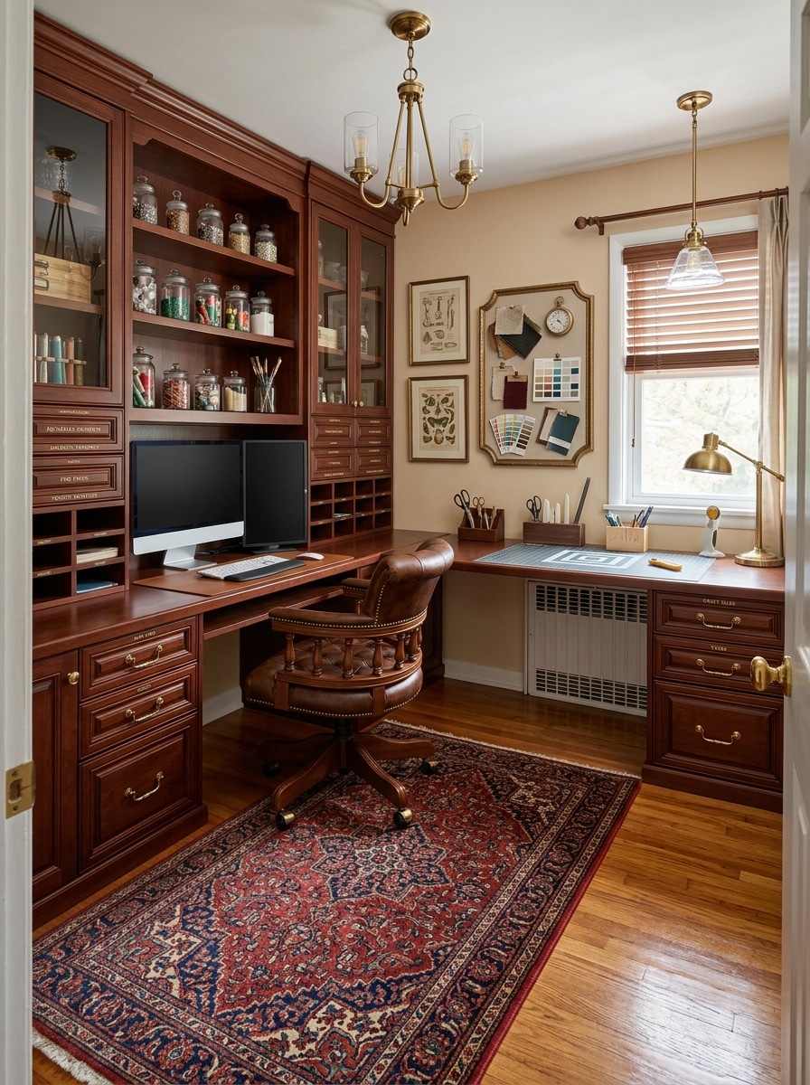 Classic Office design — interior photo by GenRoom AI