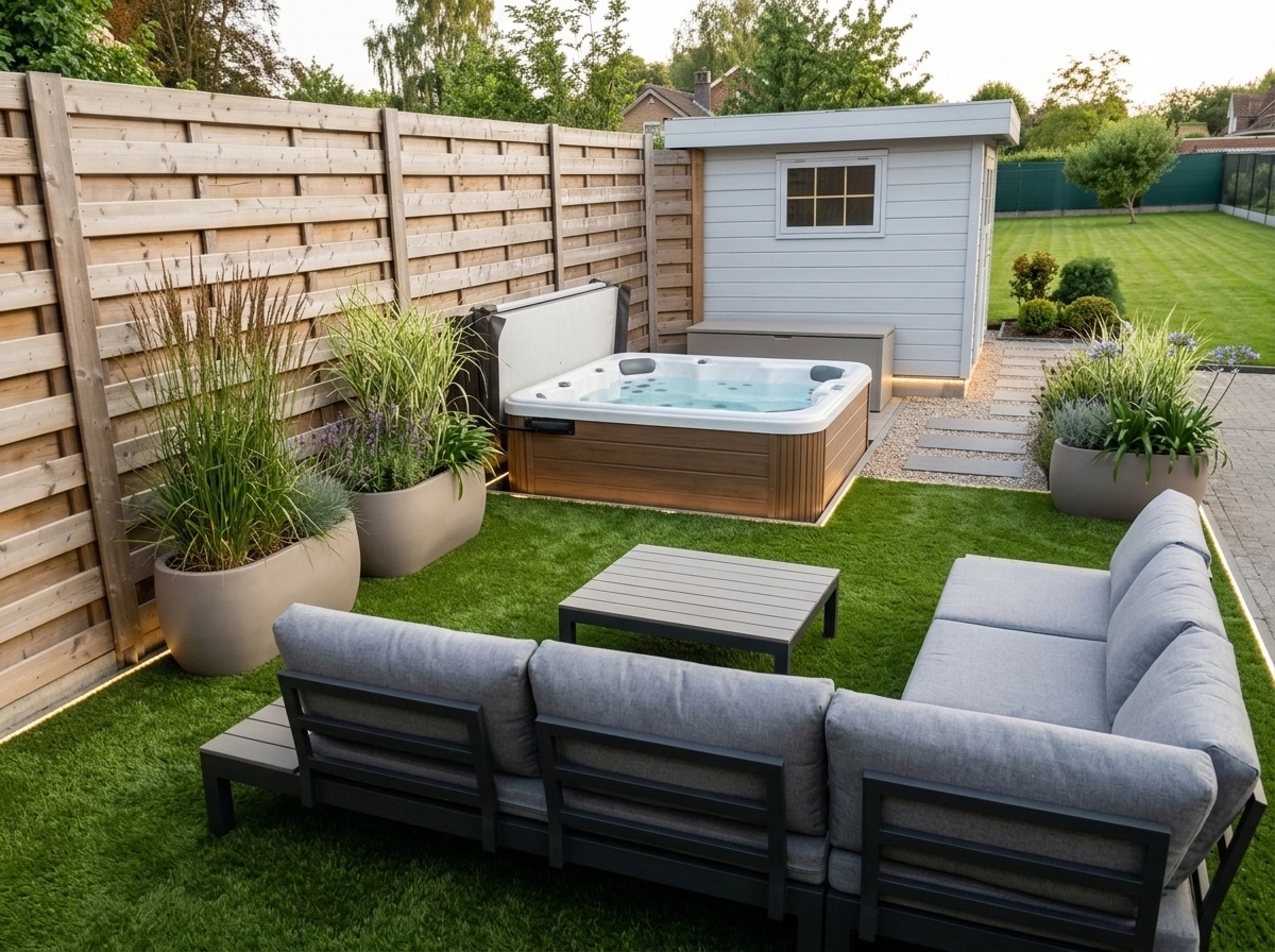 Contemporary Yard Yard design — yard photo by GenRoom AI