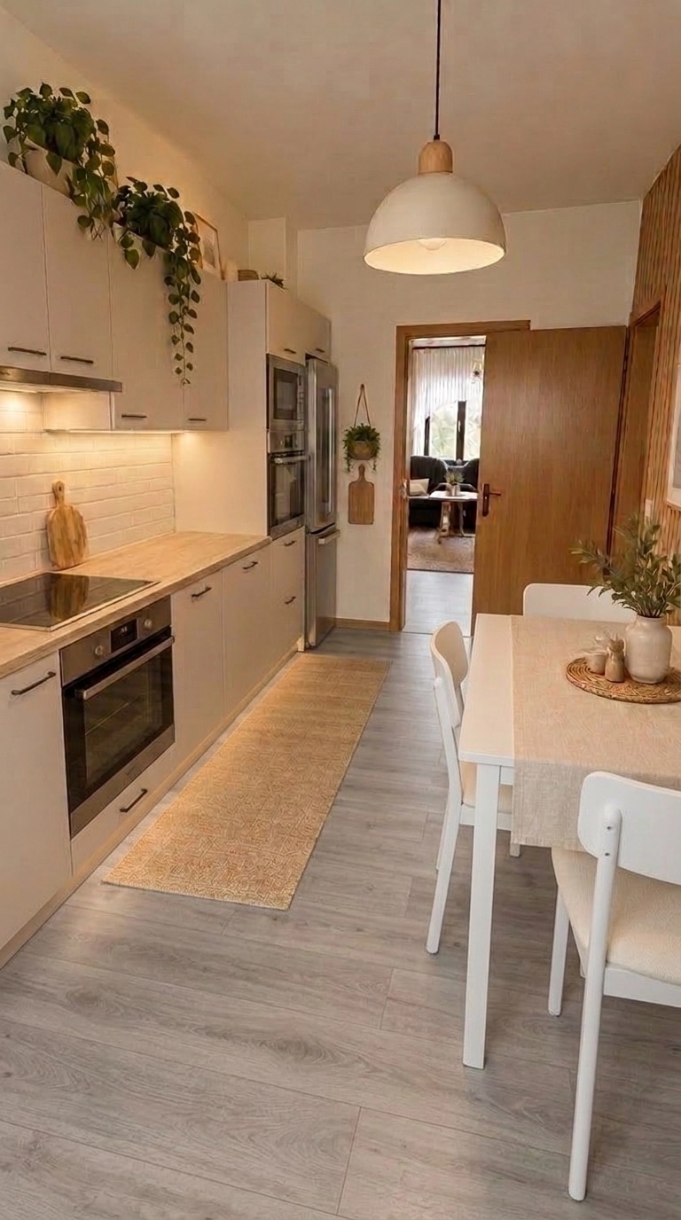 Interior design in Scandinavian style — Kitchen by GenRoom AI