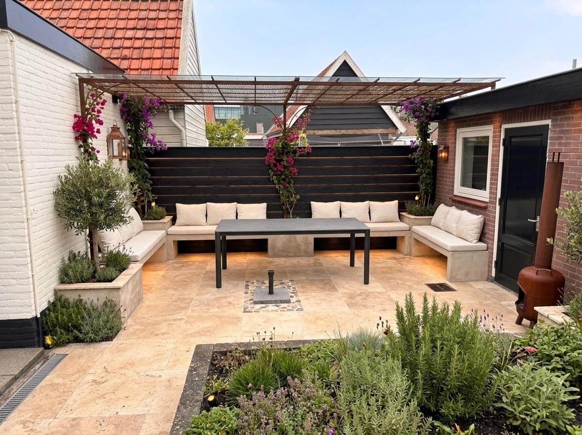 Mediterranean Yard Yard design — yard photo by GenRoom AI