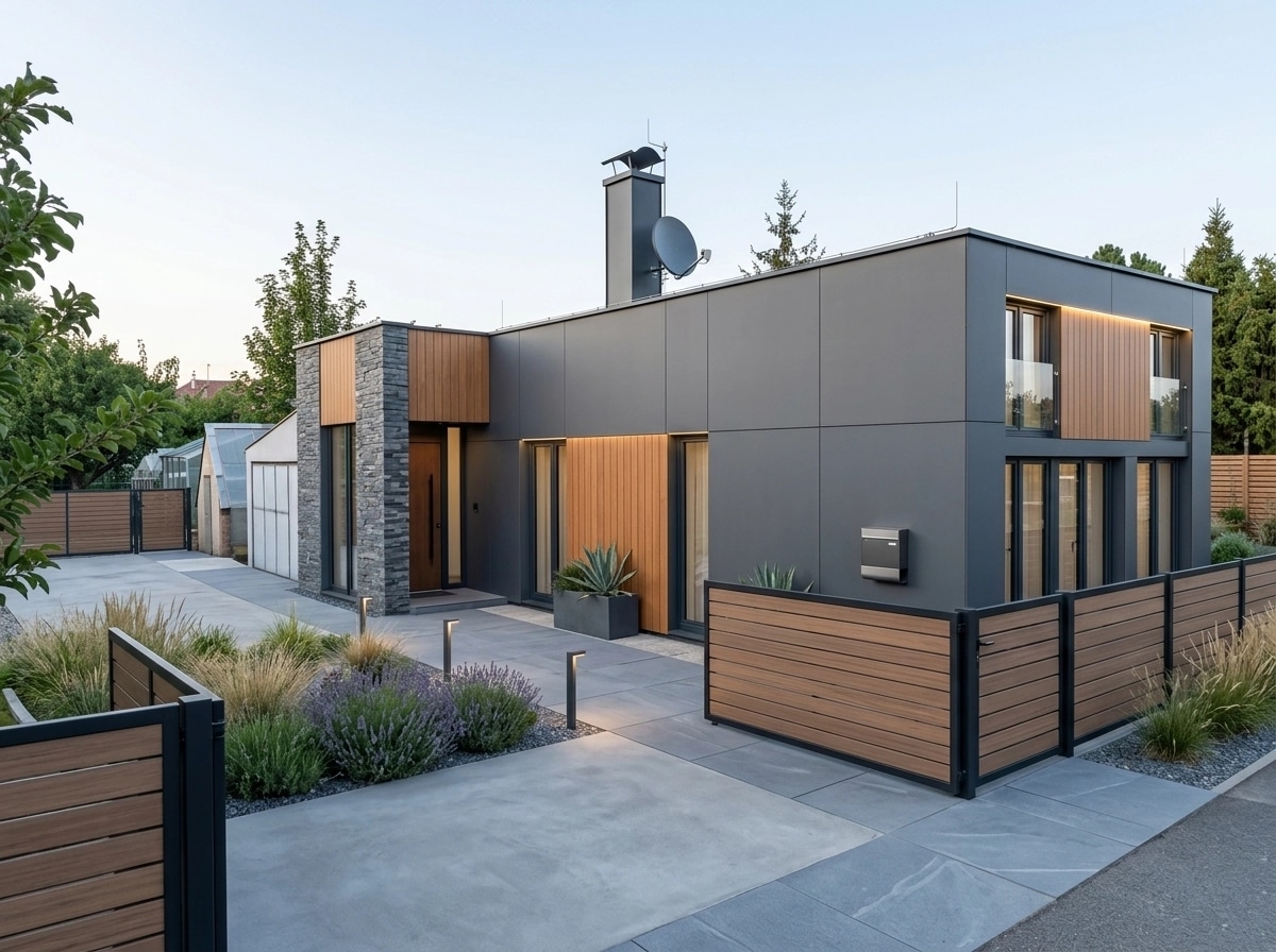 Contemporary Facade Facade design — facade photo by GenRoom AI