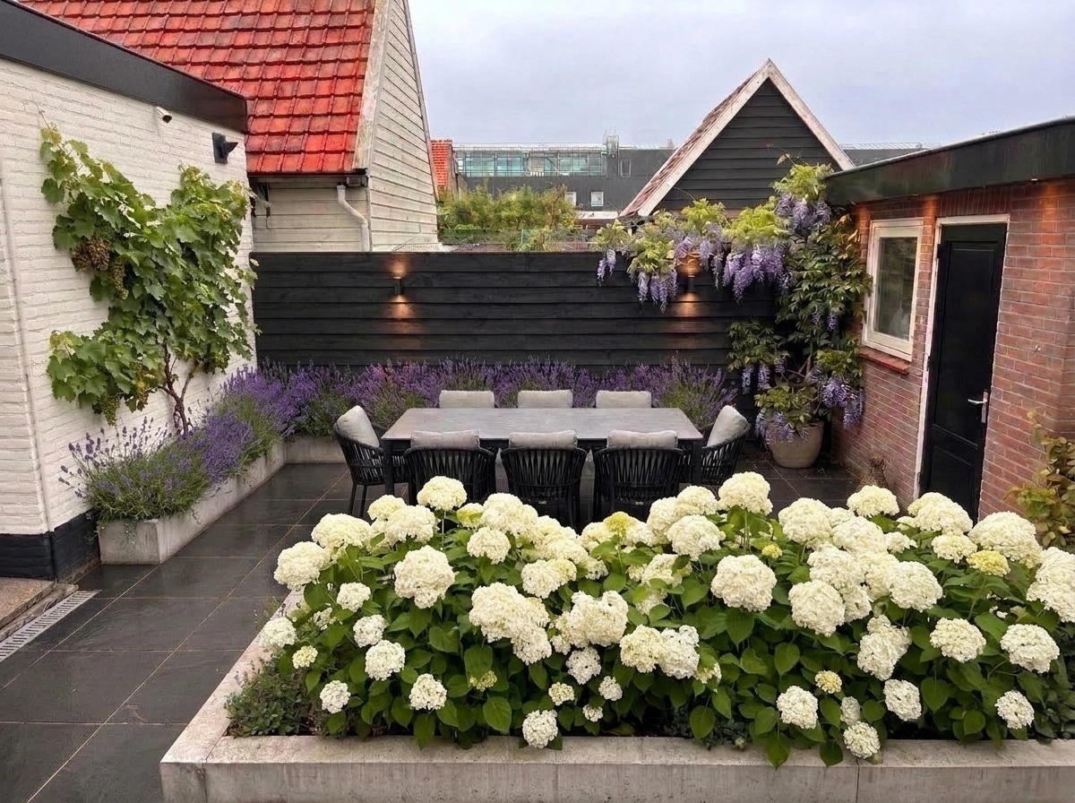 Country Rustic Garden Yard design — yard photo by GenRoom AI