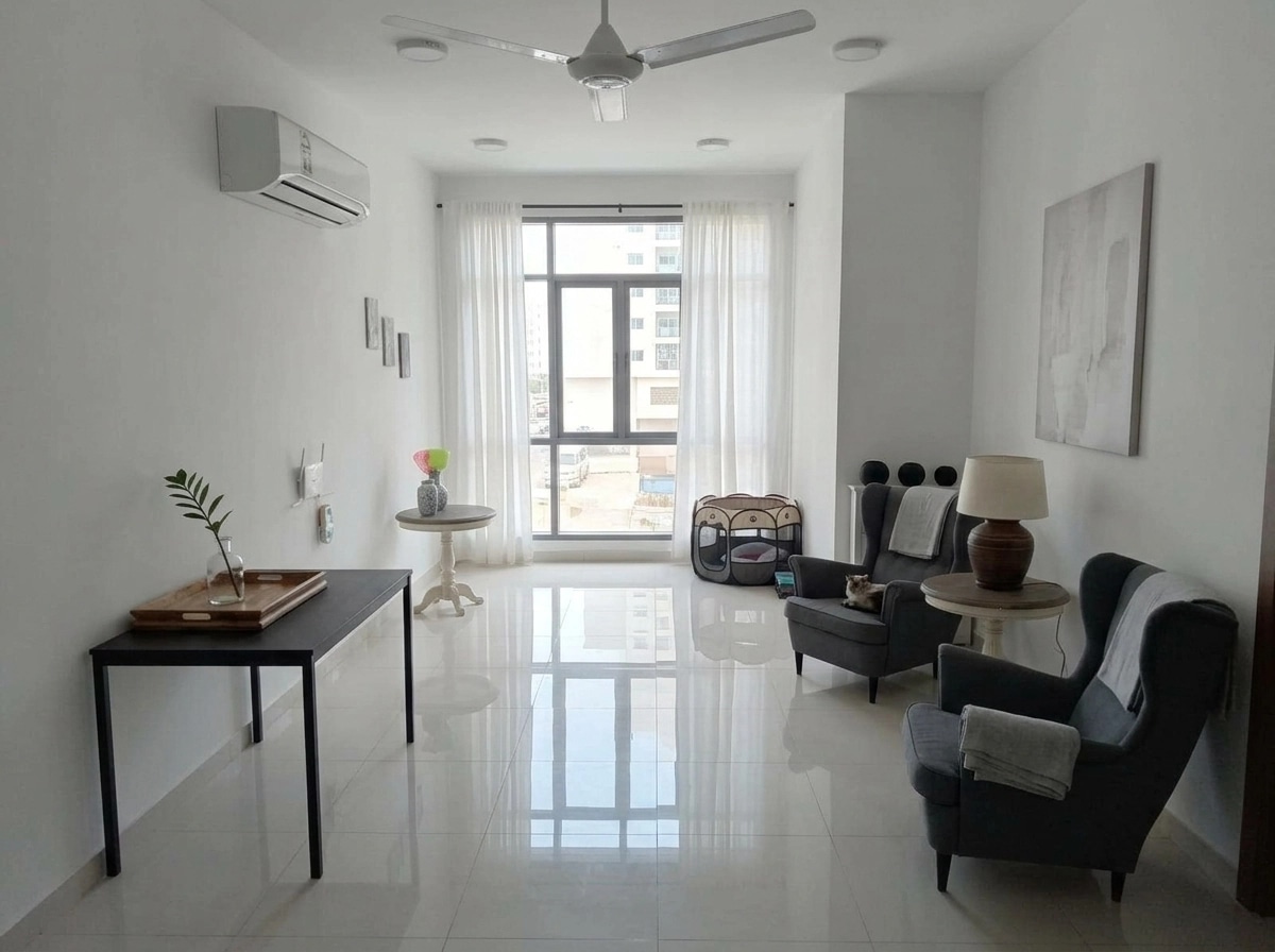 Interior design in Minimalism style — Living Room by GenRoom AI