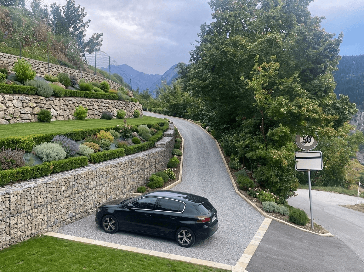 Yard design in no_style style — photo by GenRoom AI