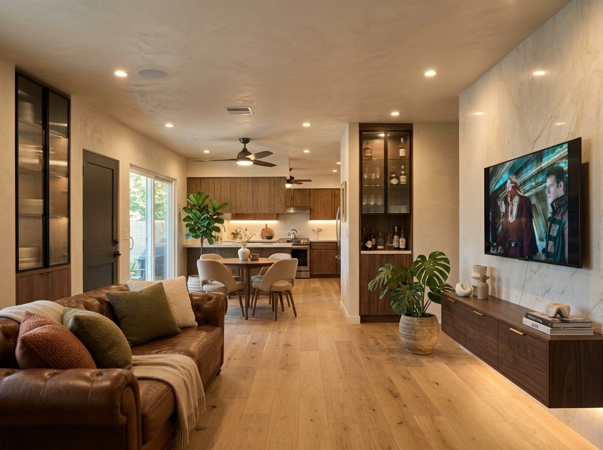 Interior design in Contemporary style — Living Room by GenRoom AI
