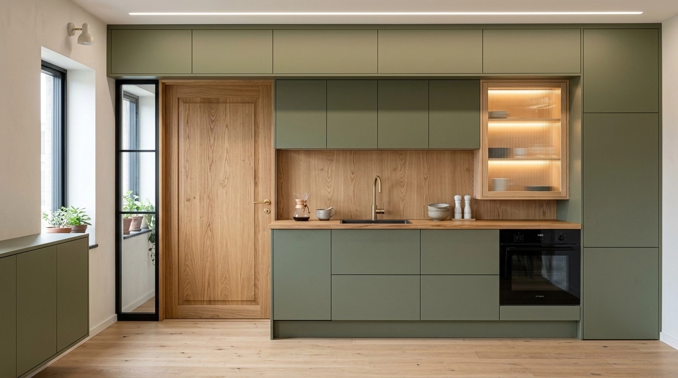 Scandinavian Kitchen design — interior photo by GenRoom AI