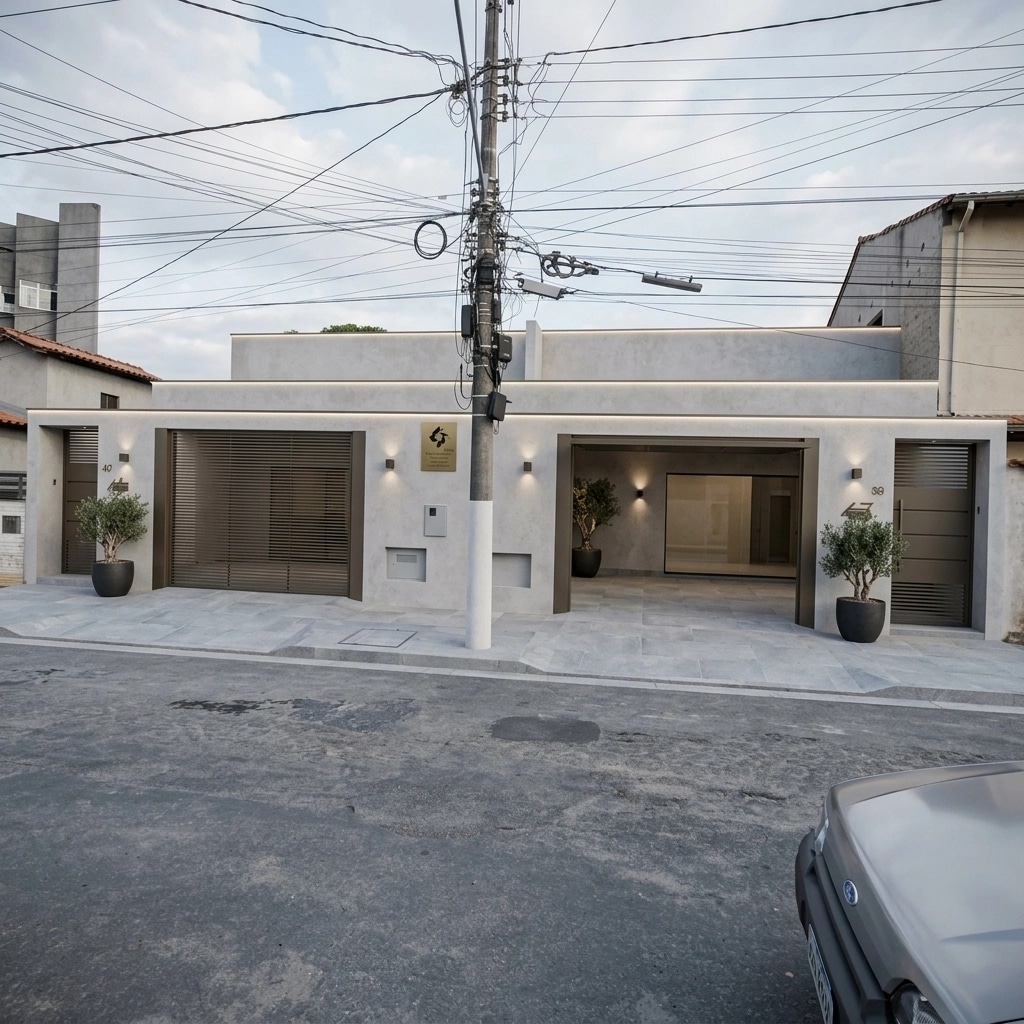 Minimalist Facade Facade design — facade photo by GenRoom AI