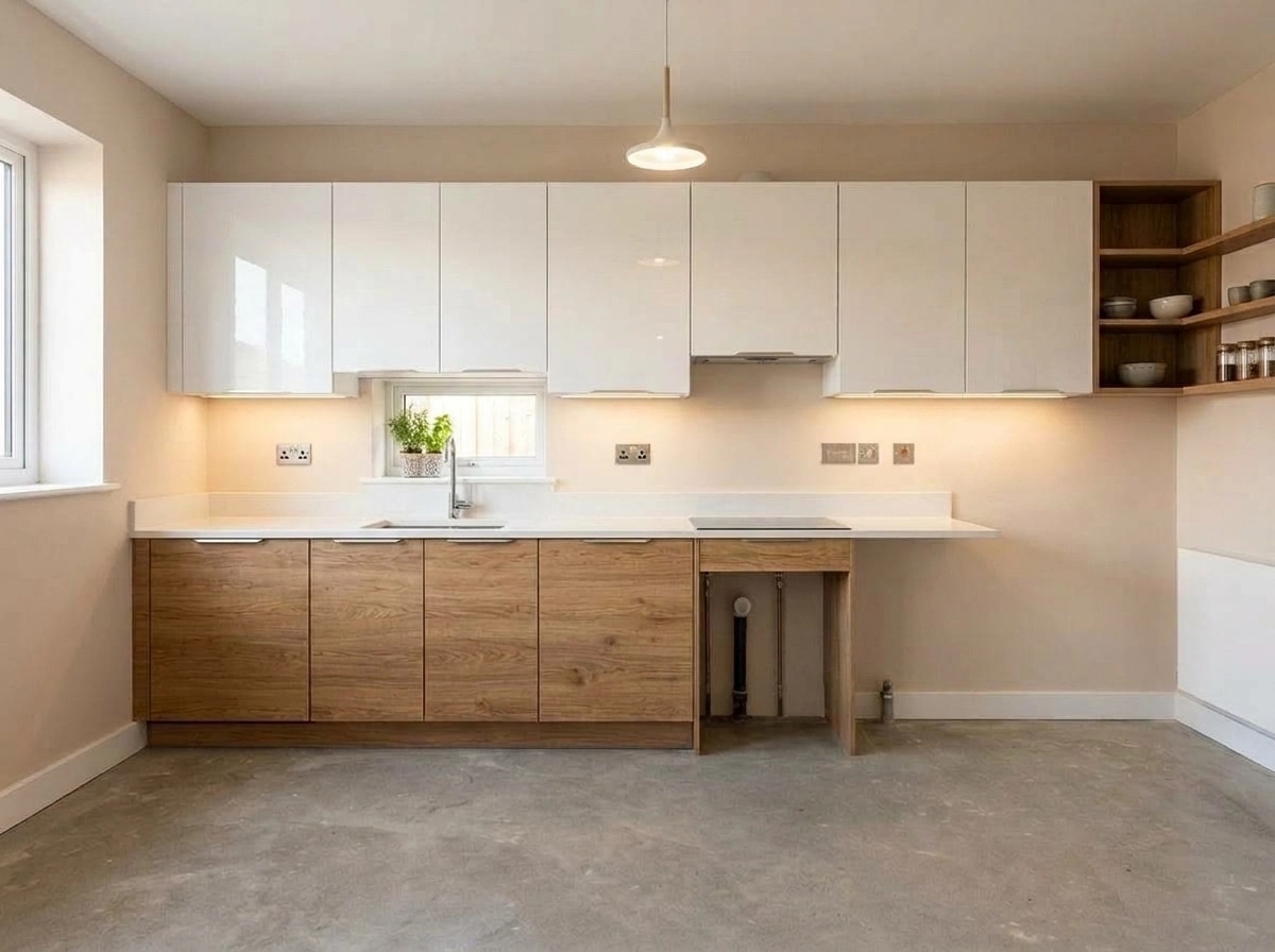 Kitchen interior in no_style style — photo by GenRoom AI