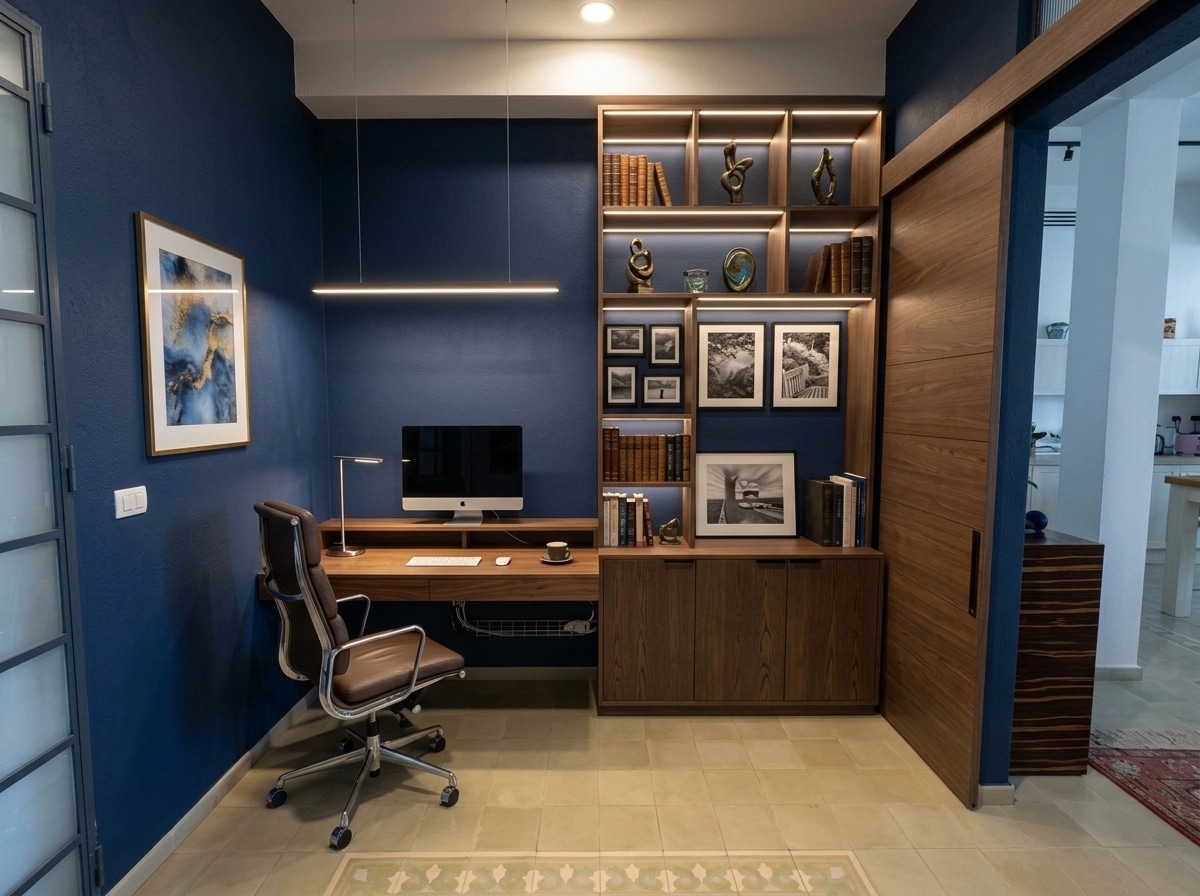Interior design in Contemporary style — home_office by GenRoom AI