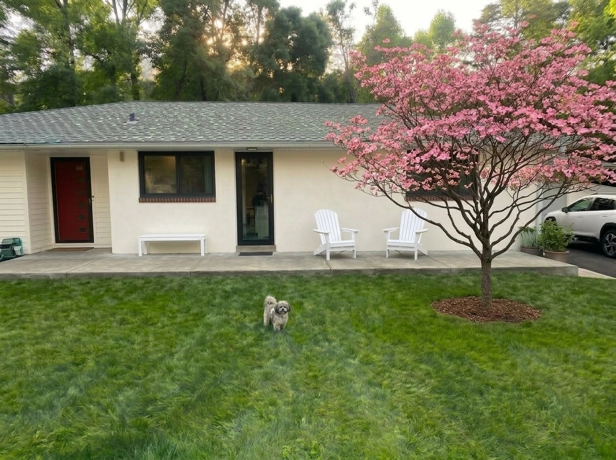 Contemporary Yard Yard design — yard photo by GenRoom AI