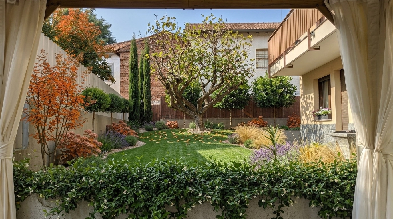 Yard design in no_style style — photo by GenRoom AI