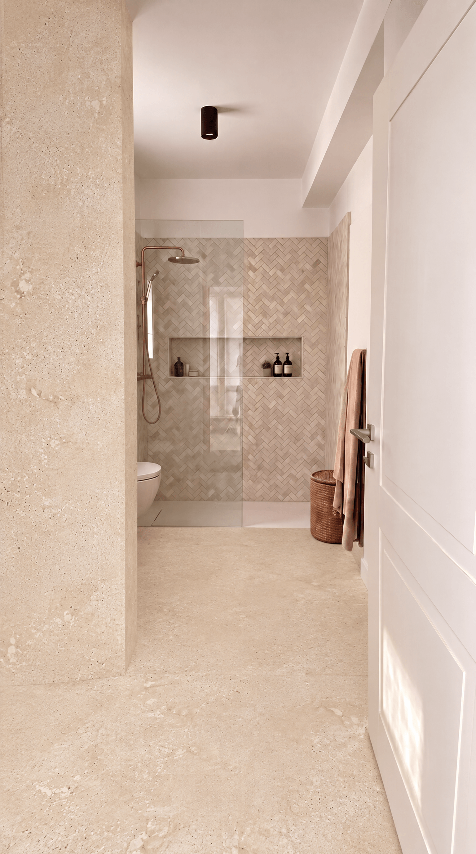 Contemporary Bathroom design — interior photo by GenRoom AI