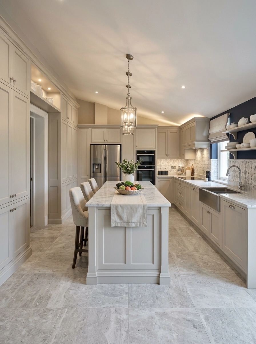 Interior design in Transitional style — Kitchen by GenRoom AI