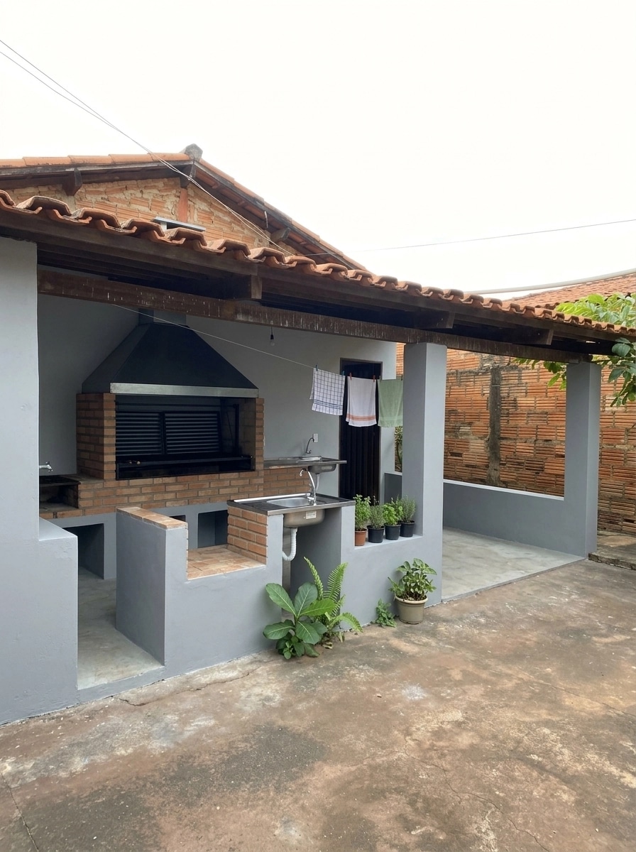 Yard design in no_style style — photo by GenRoom AI