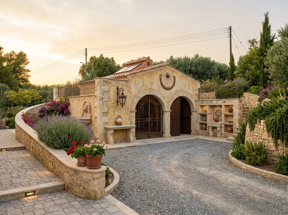 Facade design in Mediterranean Facade style — Facade by GenRoom AI