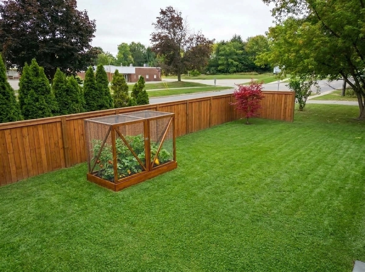 Landscape design in Minimalist Yard style — Yard by GenRoom AI