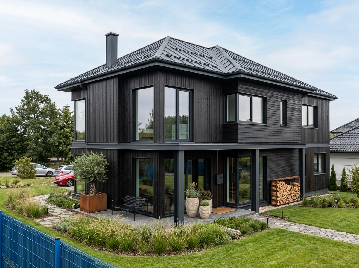 Facade design in Barnhouse Facade style — Facade by GenRoom AI