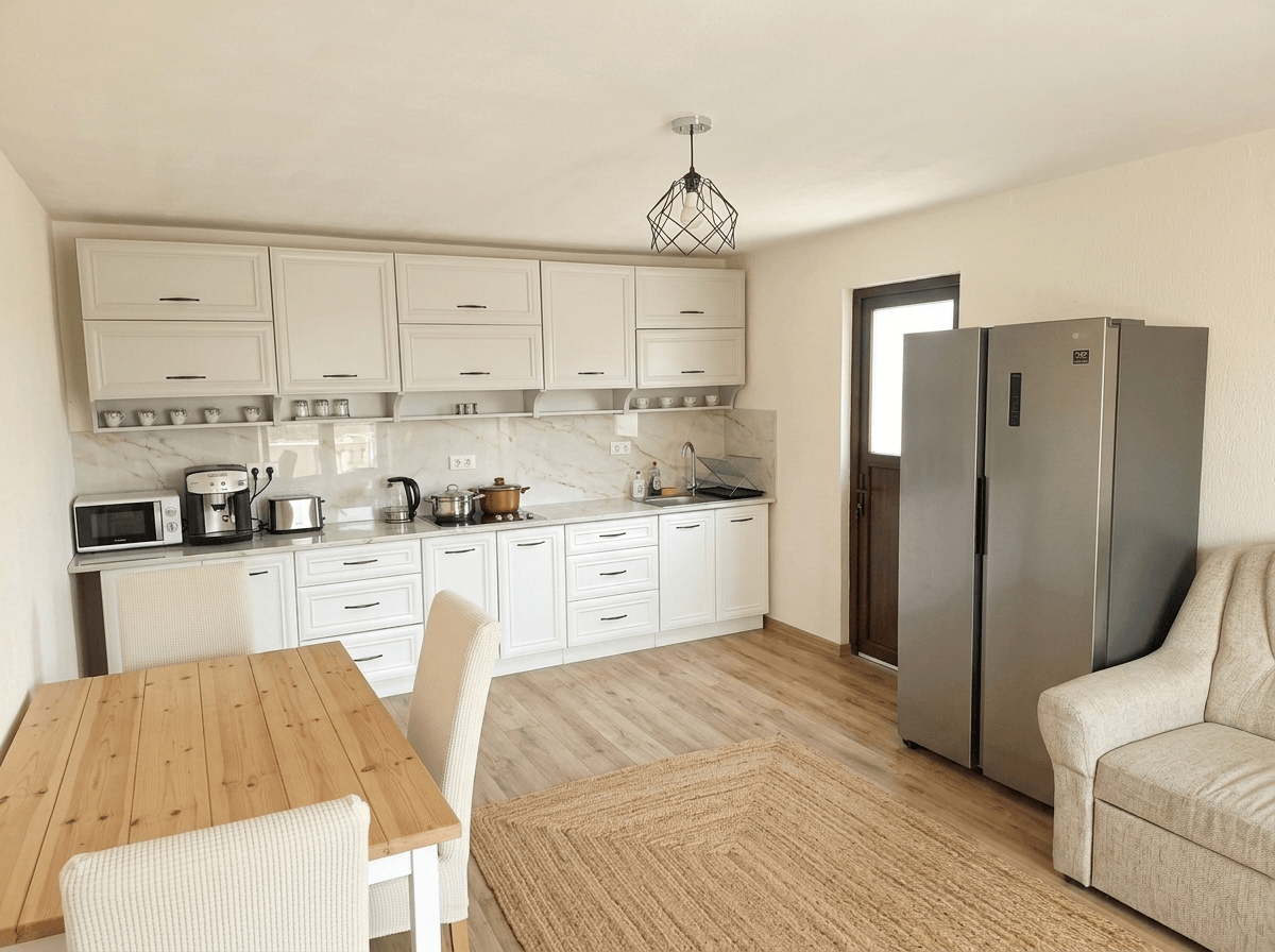 Kitchen interior in no_style style — photo by GenRoom AI
