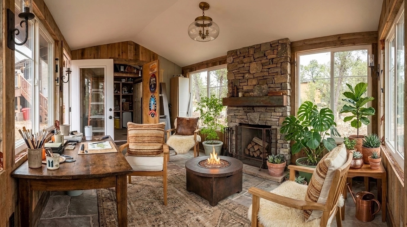 Interior design in Rustic style — other by GenRoom AI