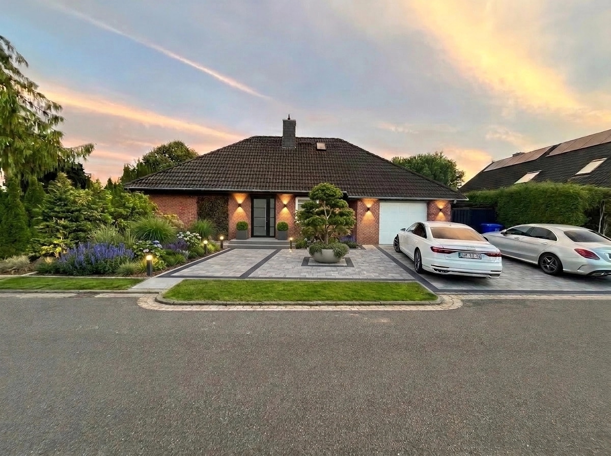 Yard design in no_style style — photo by GenRoom AI