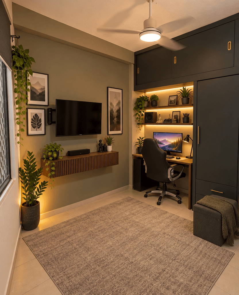Office interior in no_style style — photo by GenRoom AI
