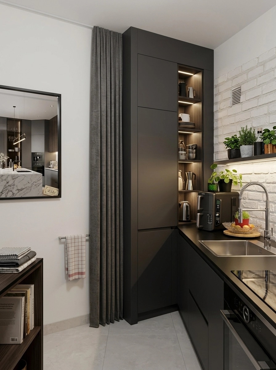 Interior design in Contemporary style — Kitchen by GenRoom AI