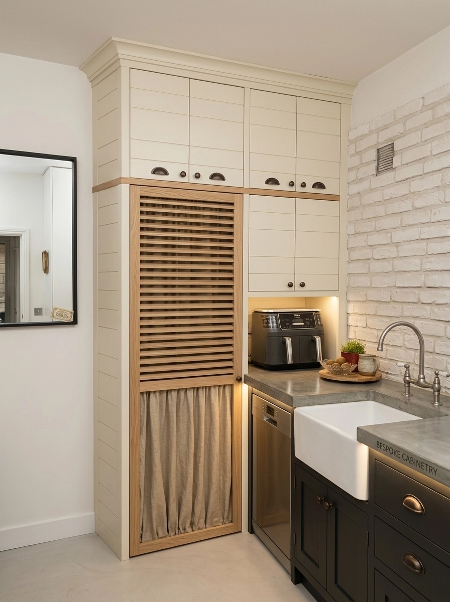 Interior design in Modern Farmhouse style — Kitchen by GenRoom AI
