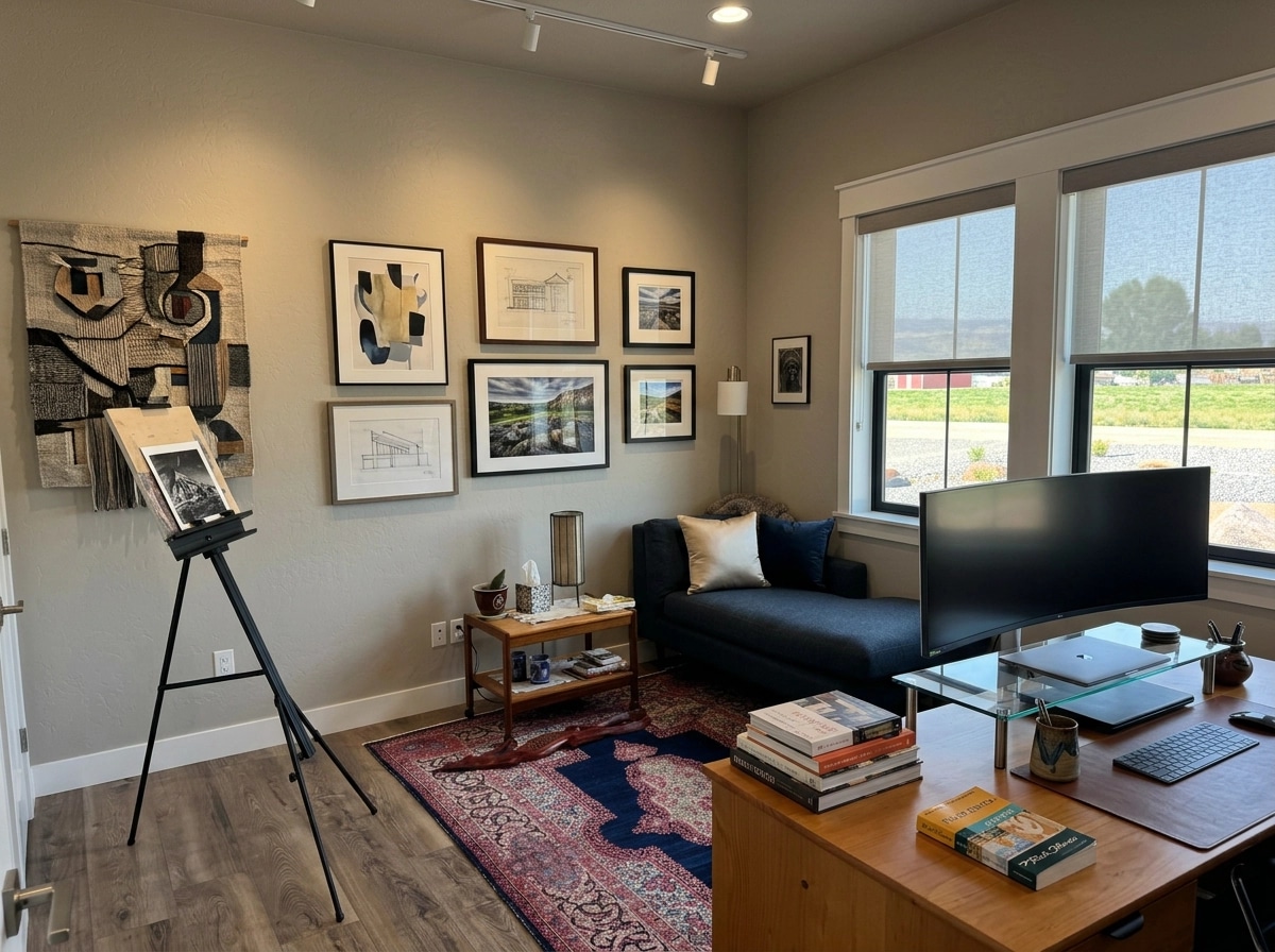 Interior design in Contemporary style — home_office by GenRoom AI