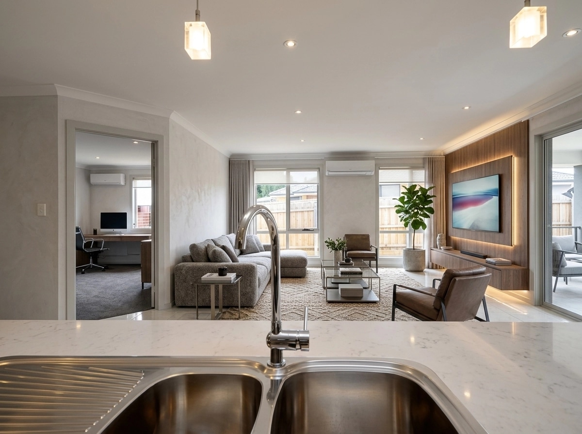 Interior design in Contemporary style — Living Room by GenRoom AI