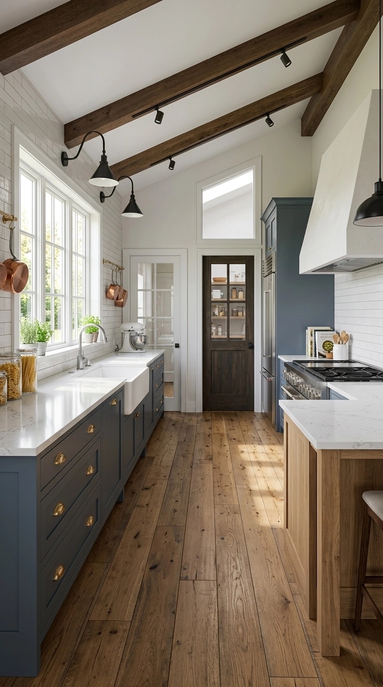 Modern Farmhouse Kitchen design — interior photo by GenRoom AI