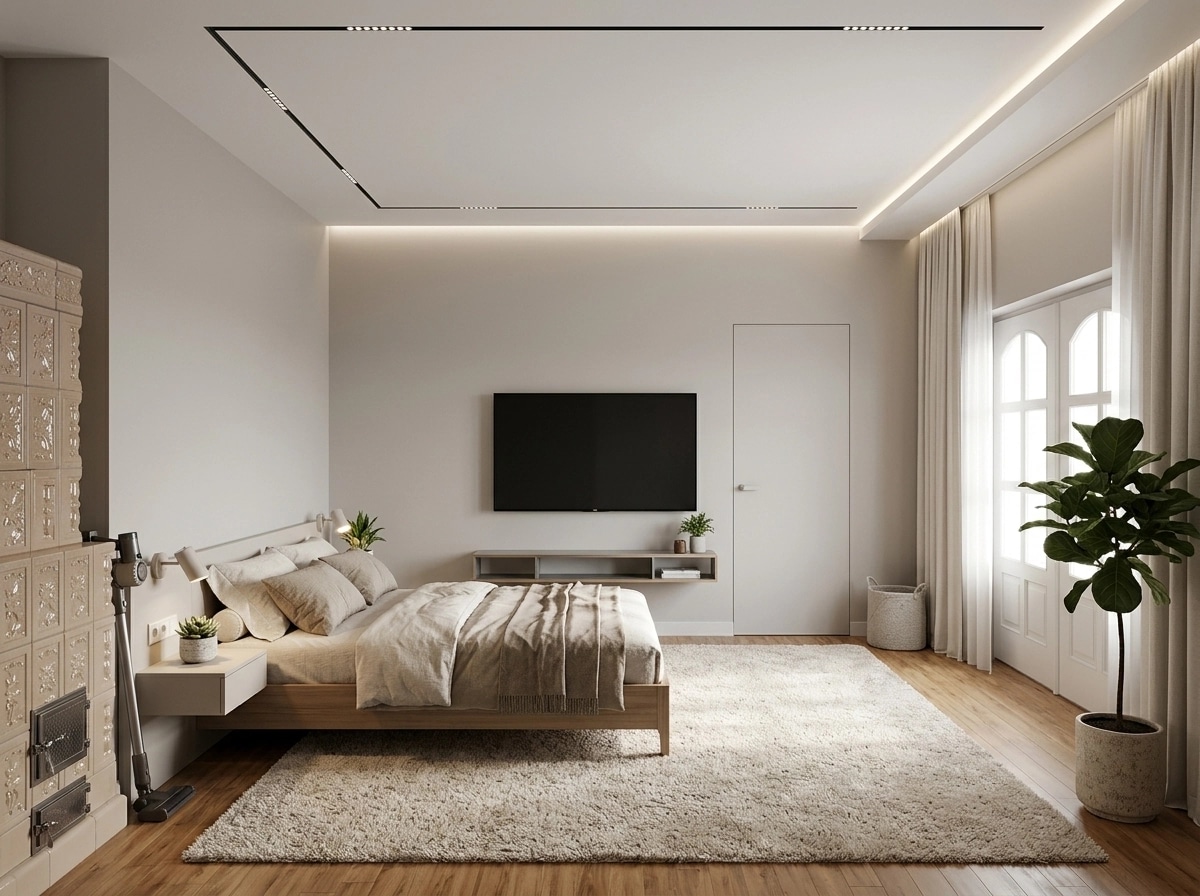 Minimalism Bedroom design — interior photo by GenRoom AI