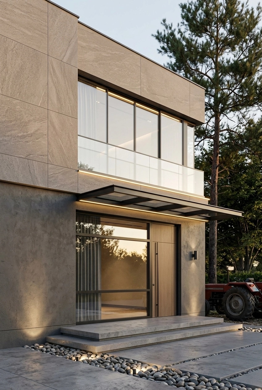 Facade design in Minimalist Facade style — Facade by GenRoom AI