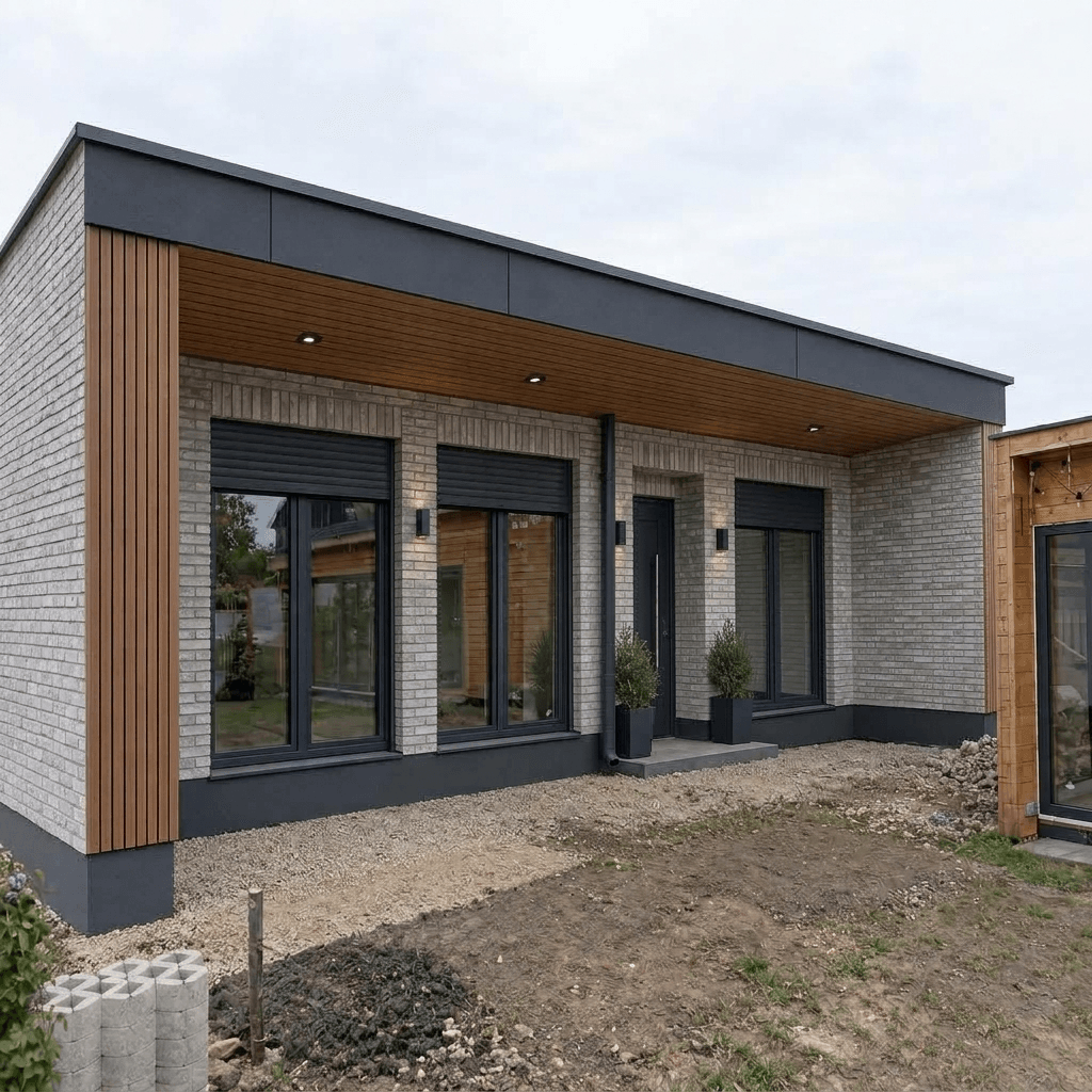 Contemporary Facade Facade design — facade photo by GenRoom AI