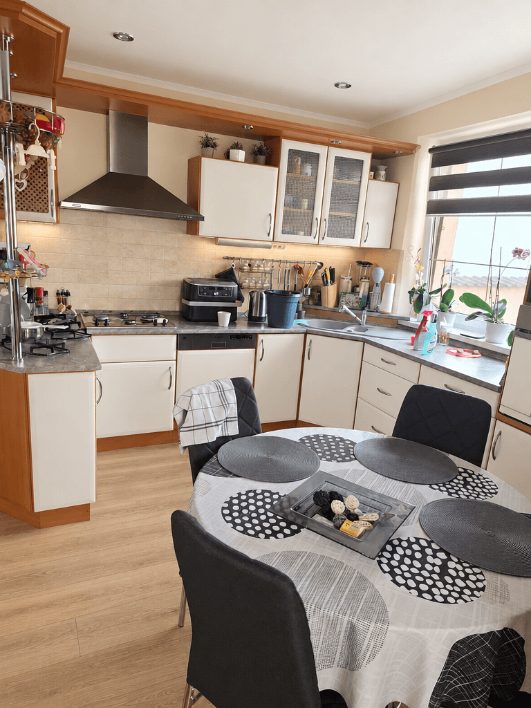 Kitchen interior in no_style style — photo by GenRoom AI
