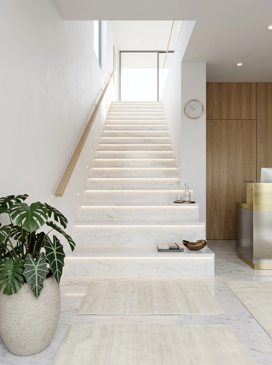 Interior design in Minimalism style — lobby by GenRoom AI